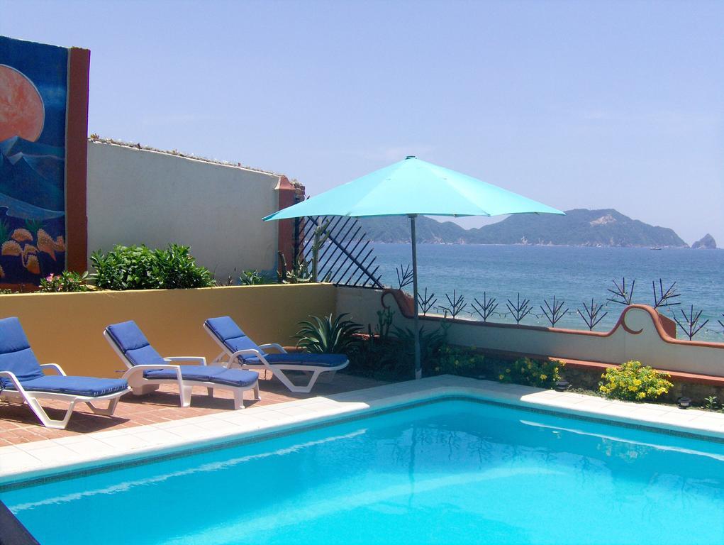 Hotel La Paloma Oceanfront Retreat San Patricio Melaque Esterno foto
